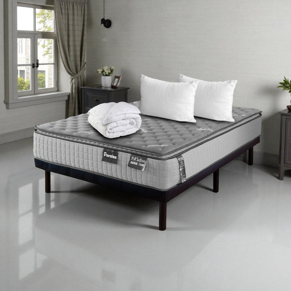 COMBO COLCHÓN PARADISE SERIE i200 + ROPA DE CAMA