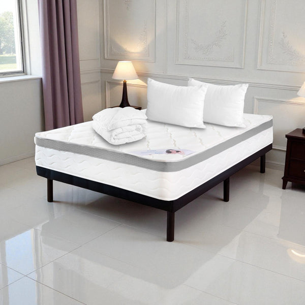 COMBO COLCHÓN FUTURA + ROPA DE CAMA